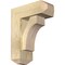 Ekena Millwork Westlake Craftsman Rough Sawn Bracket w/ Offset Brace, Douglas Fir, 6"W x 14"D x 18"H BKT0604X14X18WTL04RDF - alternate 1